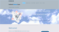 Desktop Screenshot of estheticdentallabo.be